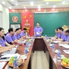 Đoàn kiểm tra số 8 - Kiểm tra chéo công tác nghiệp vụ tại Viện KSND huyện Mỹ Đức